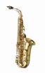 Yanagisawa - Alto Saxophone WO Series - Elite Model Sterling Silver Neck\/Body, Brass Bell\/Bow - Clear-Lac. Finish